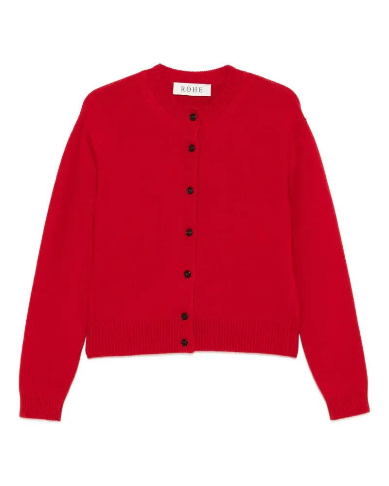 Róhe classic cardigan - Rot Rot