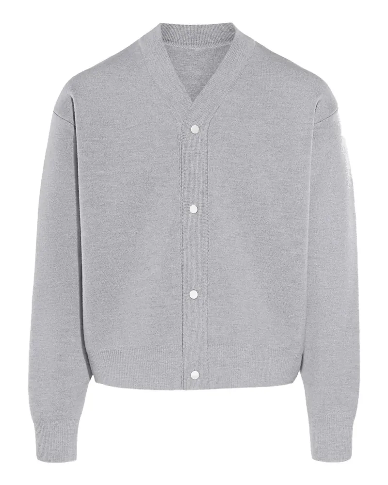 Jacquemus Le Boutonné cardigan - Grau Grau