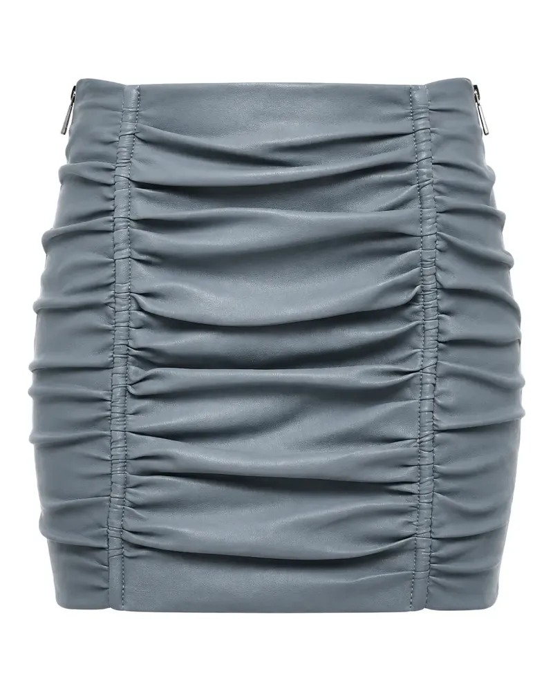 Dsquared2 Geraffter Minirock - Blau Blau