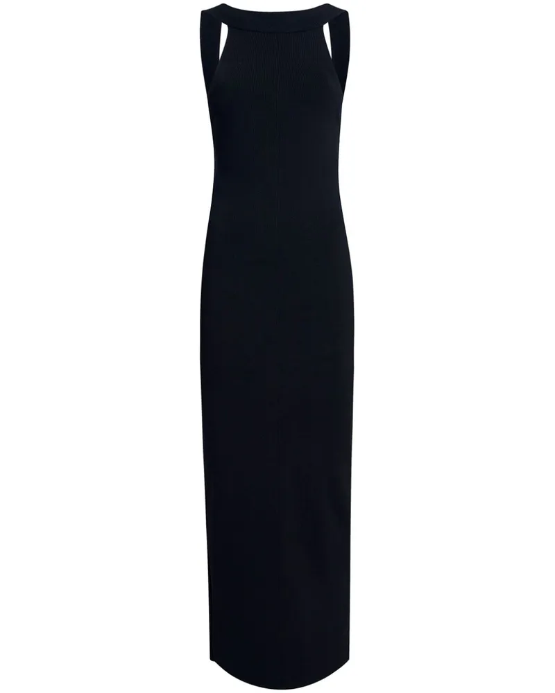 KHAITE Rückenfreies Media Midikleid - Schwarz Schwarz