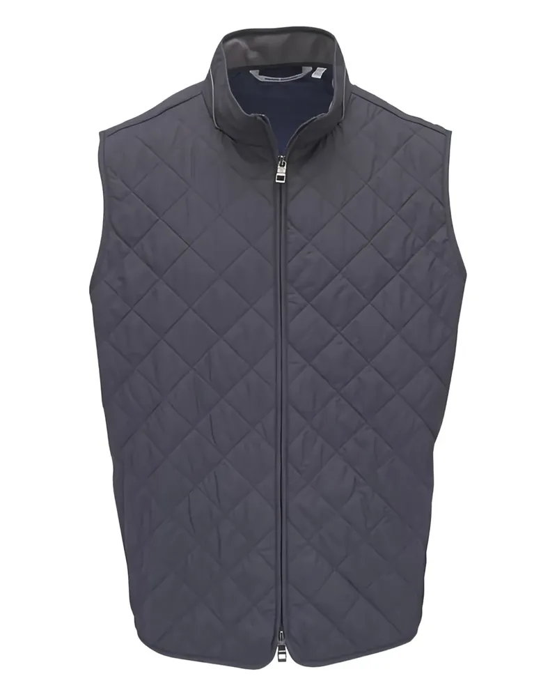 Peter Millar Essex quilted vest - Grau Grau
