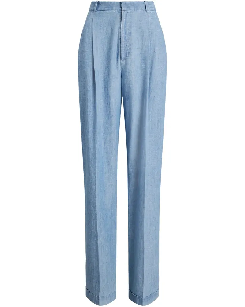 Ralph Lauren Hose aus Baumwolle - Blau Blau