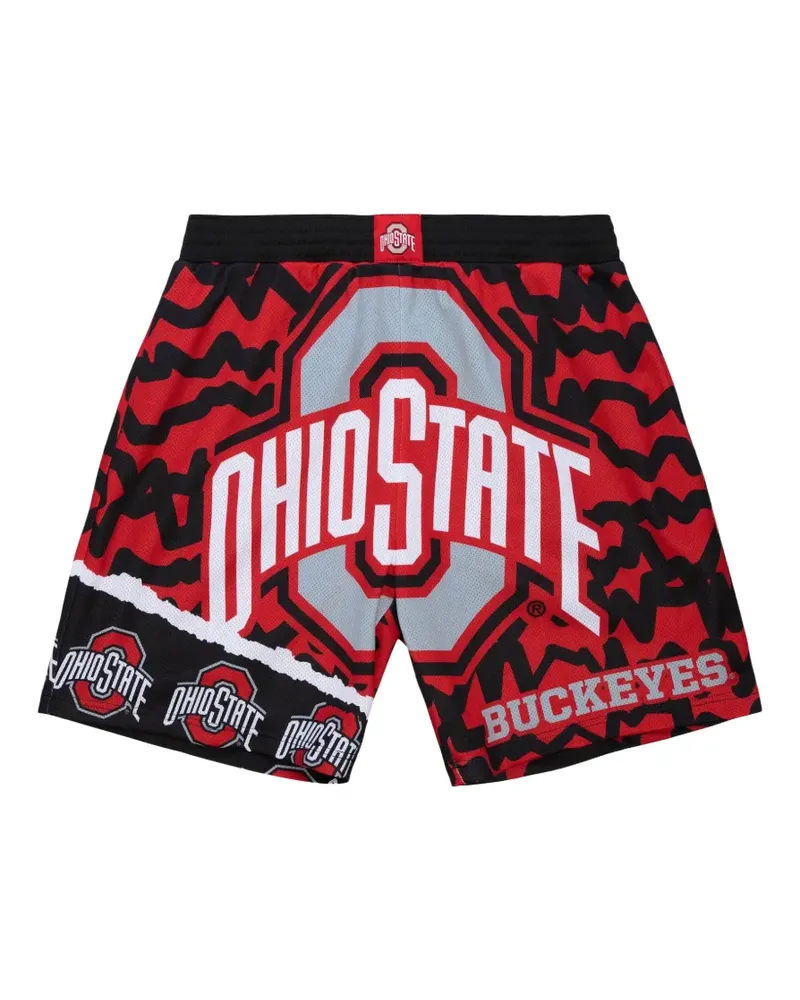 Mitchell & Ness Jumbotron 2.0 Sublimated shorts - Rot Rot