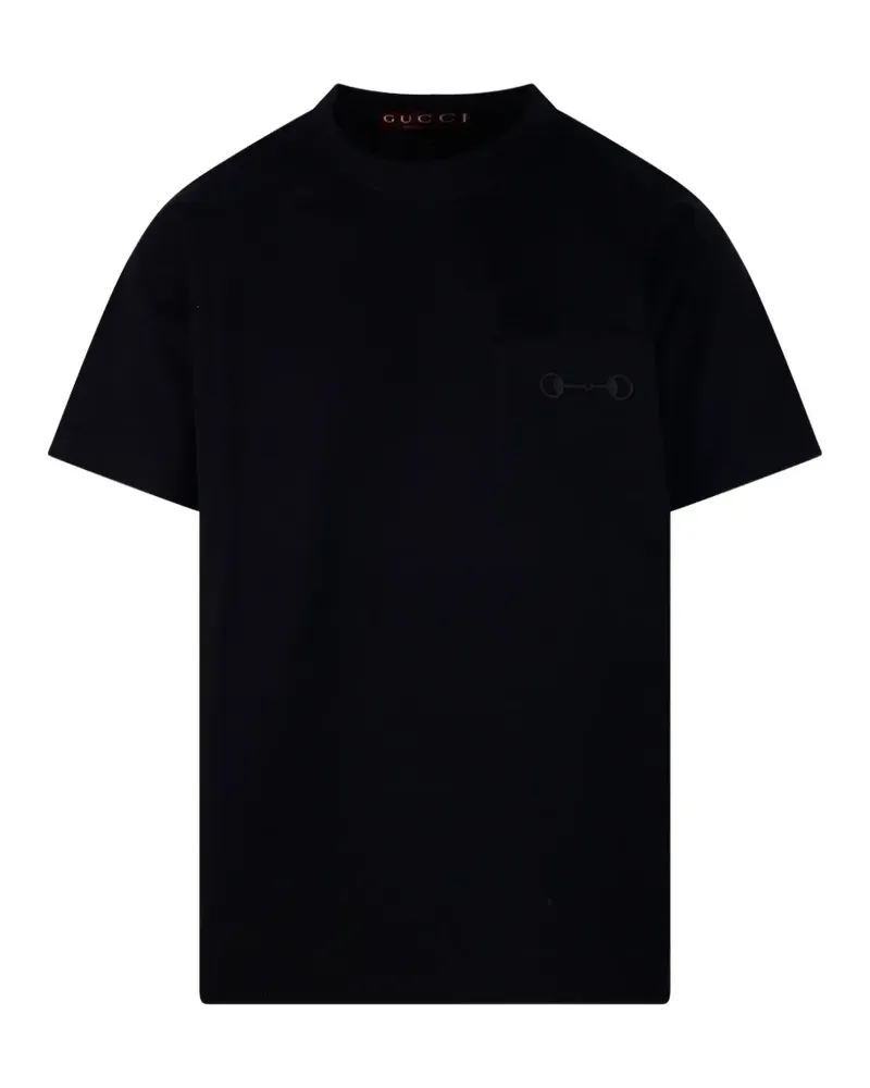 Gucci pocket detail T-shirt - Schwarz Schwarz