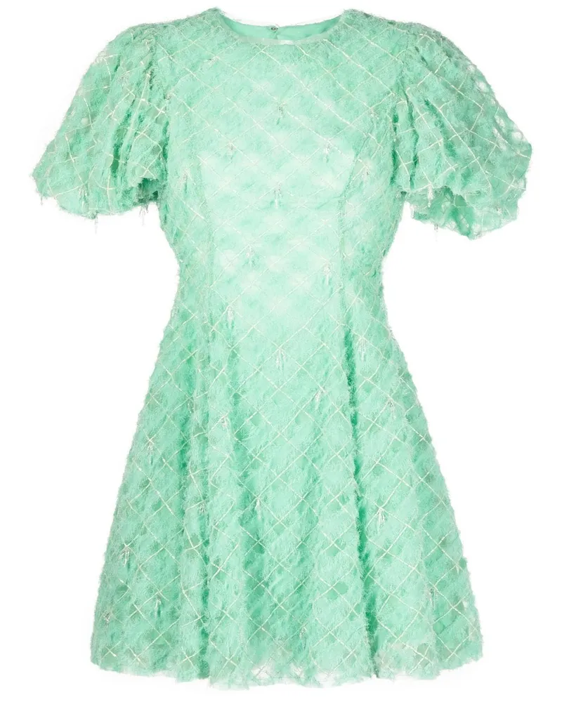 Aje. Verziertes Minikleid - Grün Grün