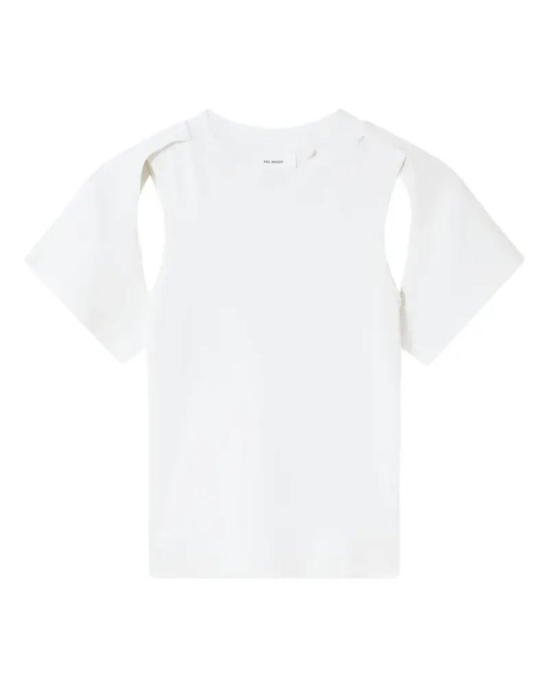 Axel Arigato T-Shirt mit Cut-Out - Weiß Weiß