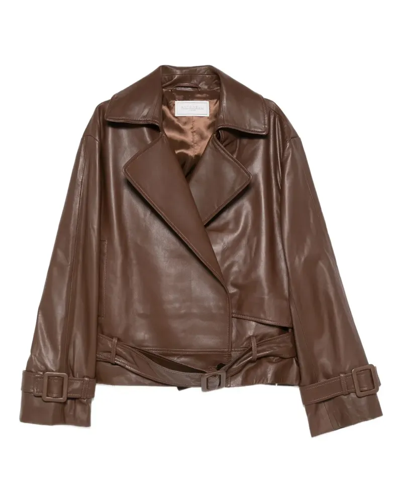 Antonelli Firenze Jacke mit Gürtel - Braun Braun