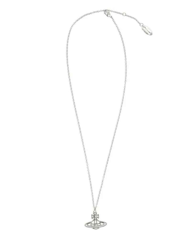 Vivienne Westwood Coretta Orb pendant necklace - Silber Silber