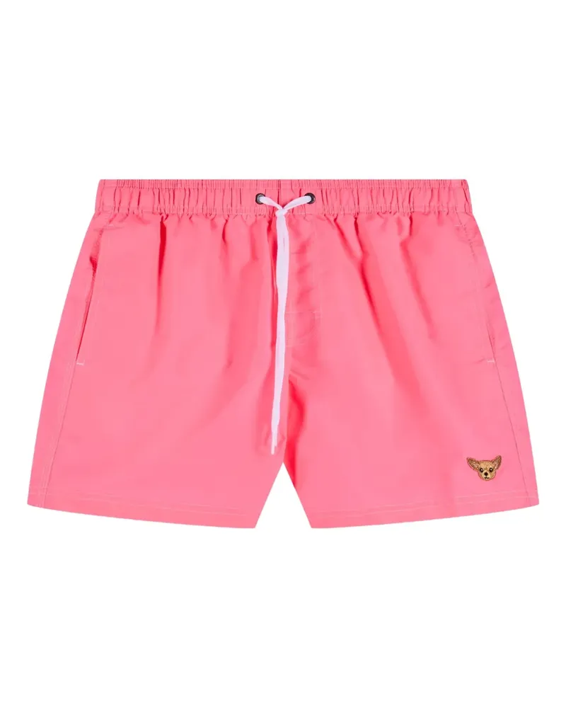 Sundek x Pelo Foundation gestreifte Badeshorts - Rosa Rosa