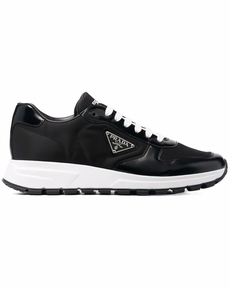 Prada Sneakers aus Re-Nylon - Schwarz Schwarz