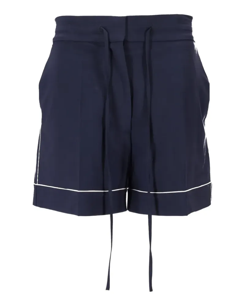 P.A.R.O.S.H. P.A.R.O H. Shorts mit Kordelzug - Blau Blau