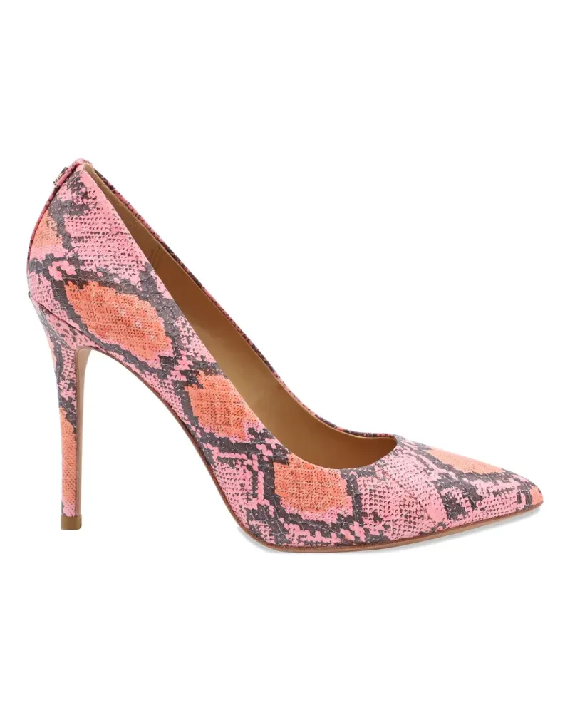 Coach snakeskin-effect pumps - Rosa Rosa