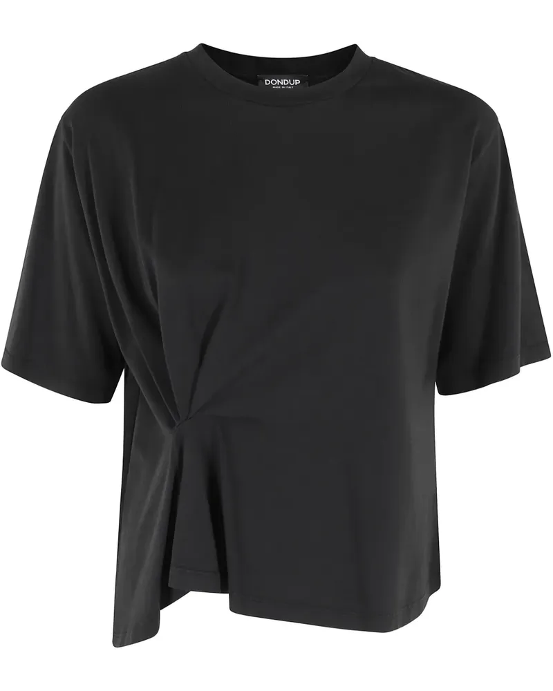 Dondup T-Shirt aus Baumwolle - Schwarz Schwarz