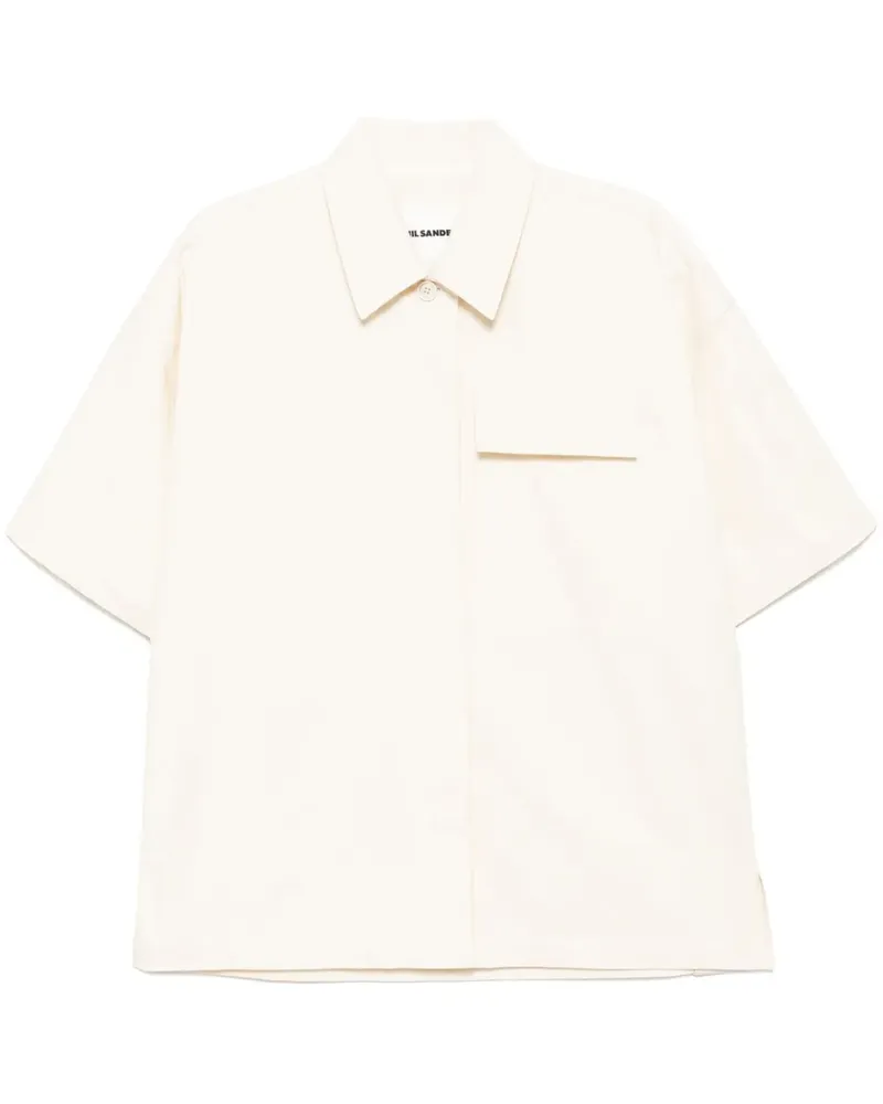 Jil Sander Jacke aus Baumwolle - Nude Nude