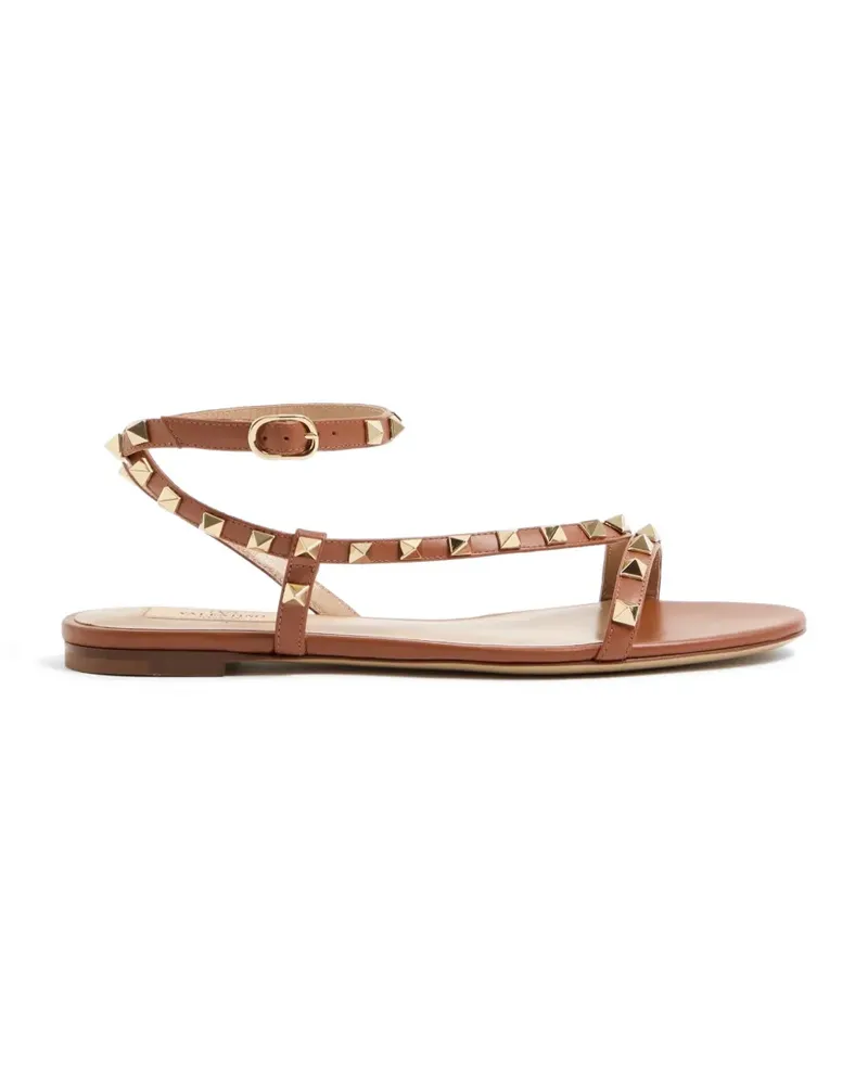 Valentino Garavani Rockstud Sandalen - Braun Braun
