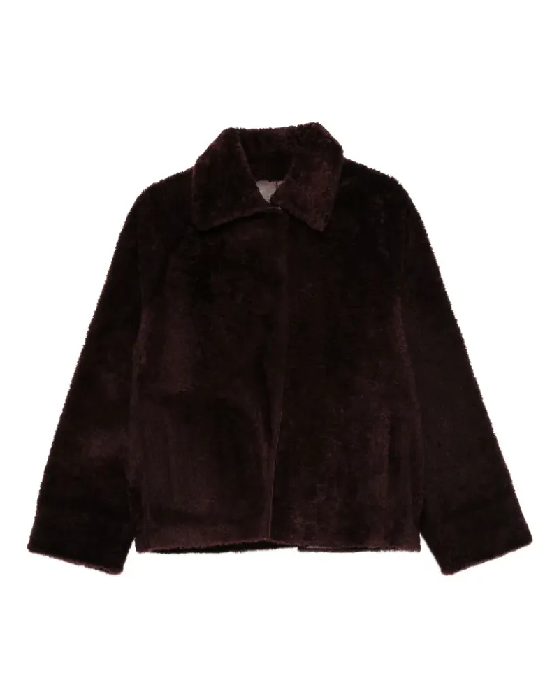 Arma Jacke mit Shearling-Kragen - Braun Braun