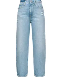 Pinko Estelle Egg Jeans mit geradem Bein Blau