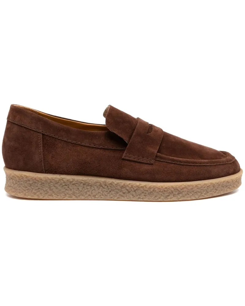 LARDINI Loafer aus Wildleder - Braun Braun