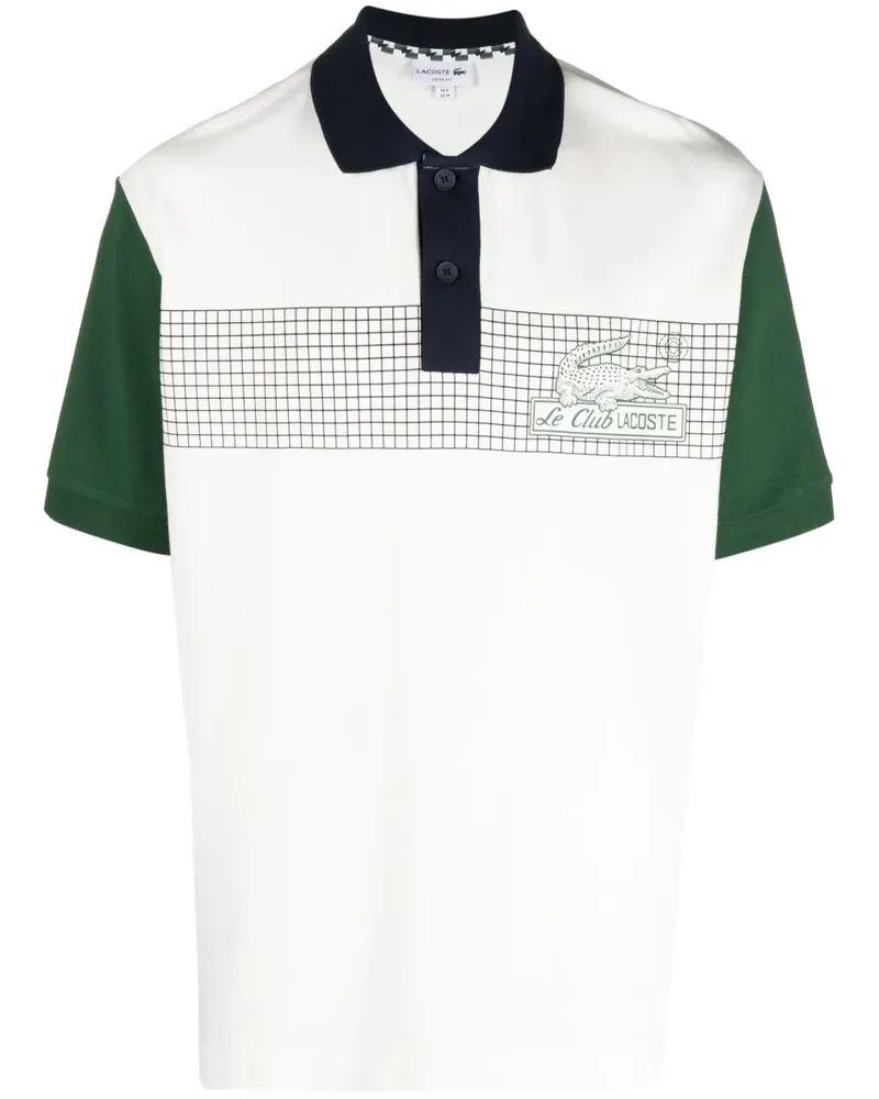 Lacoste Poloshirt aus Bio-Baumwolle - Weiß Weiß