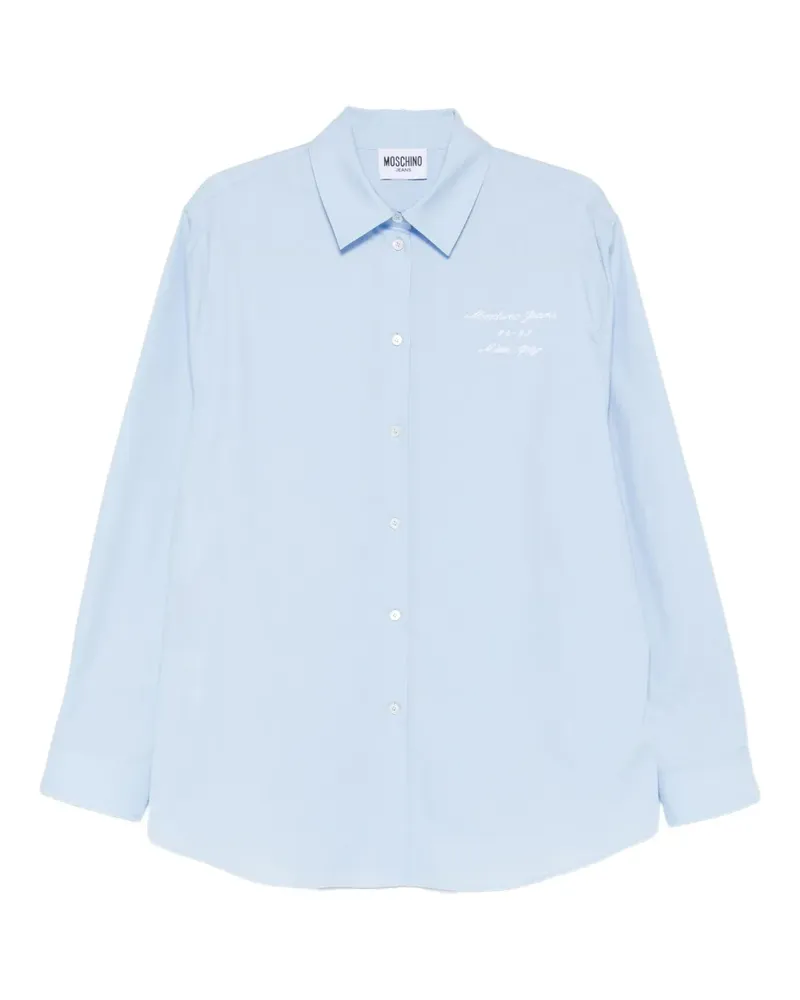 Moschino Langärmeliges Hemd - Blau Blau