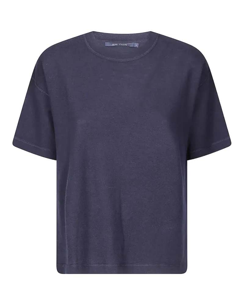 Sofie D'Hoore Klassisches T-Shirt - Blau Blau