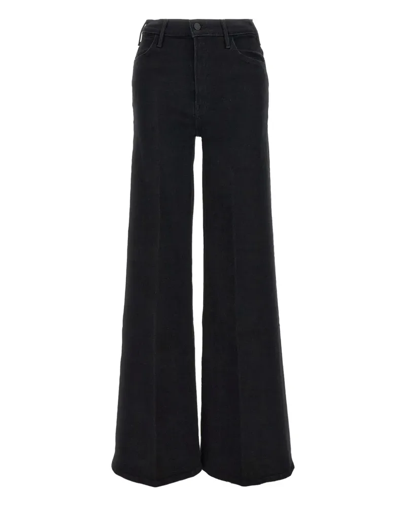 Mother Jeans mit Logo - Blau Blau