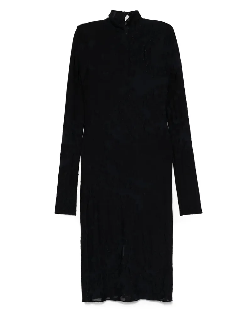 Lanvin Midikleid aus Jacquard - Blau Blau