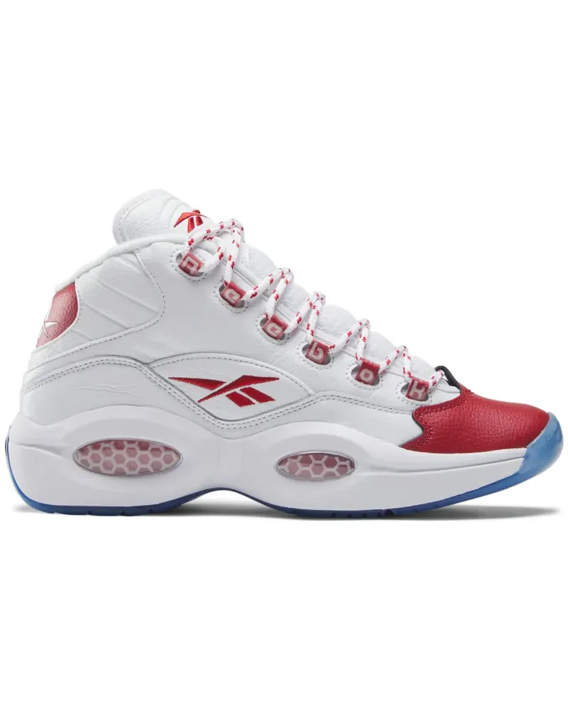 Reebok Question Mid Sneakers - Weiß Weiß