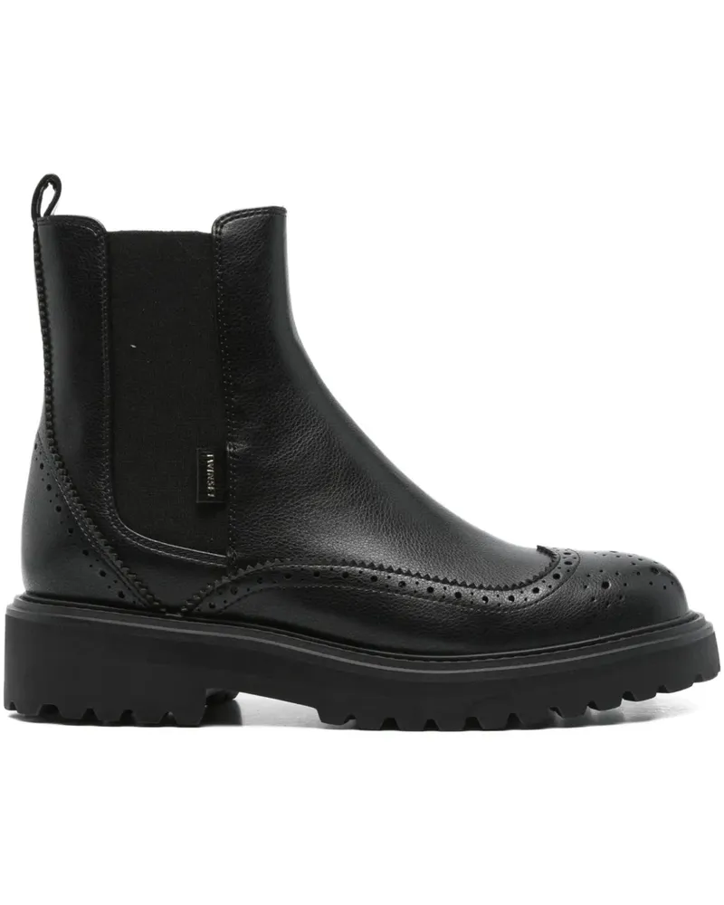 Twin-Set Chelsea-Boots mit Einsätzen 40mm - Schwarz Schwarz