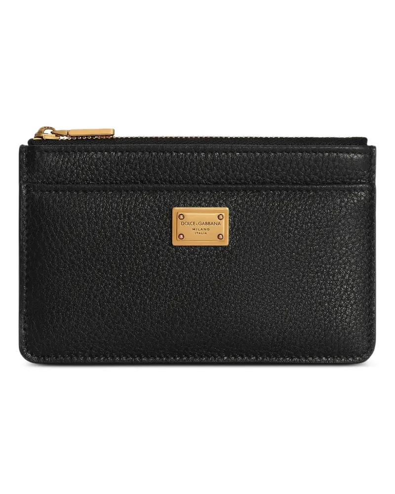 Dolce & Gabbana calfskin wallet - Schwarz Schwarz