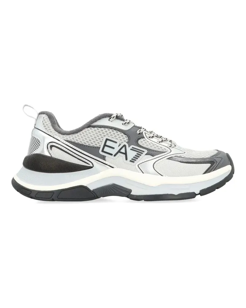 EA7 Zweifarbige Sneakers - Grau Grau
