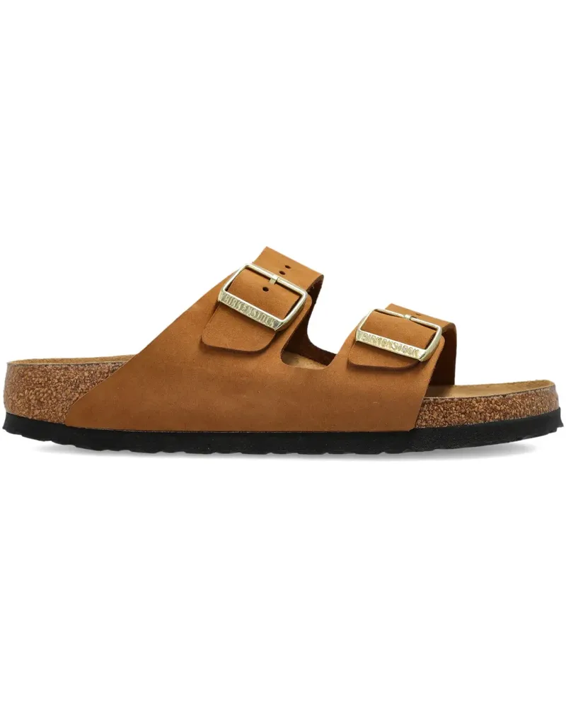 Birkenstock Arizona Soft Pantoletten - Braun Braun