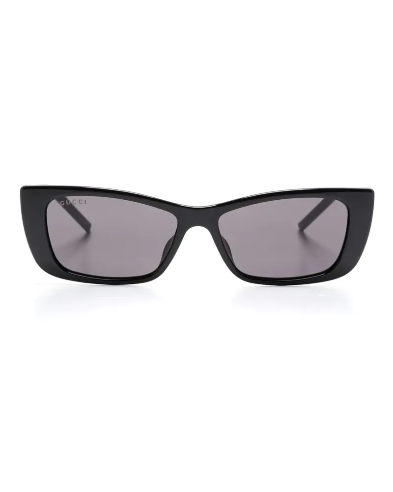 Gucci Sonnenbrille mit Cat-Eye-Gestell - Schwarz Schwarz