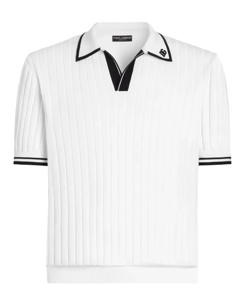 Dolce & Gabbana Klassisches T-Shirt - Weiß Weiß