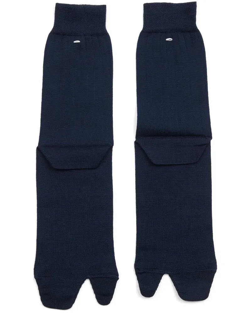 Maison Margiela Tabi Socken - Blau Blau