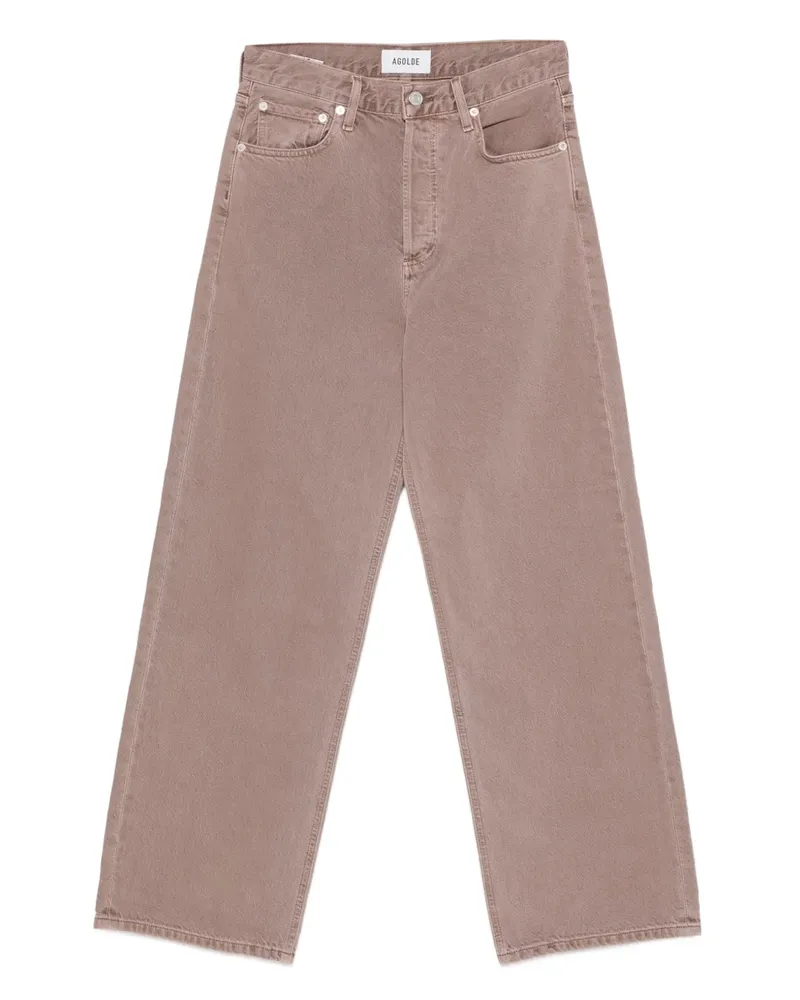 AGOLDE Five-Pocket-Hose - Braun Braun