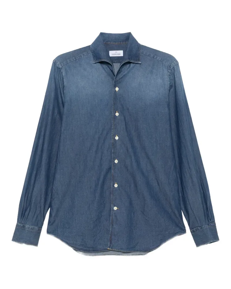 Alessandro Gherardi washed denim shirt - Blau Blau