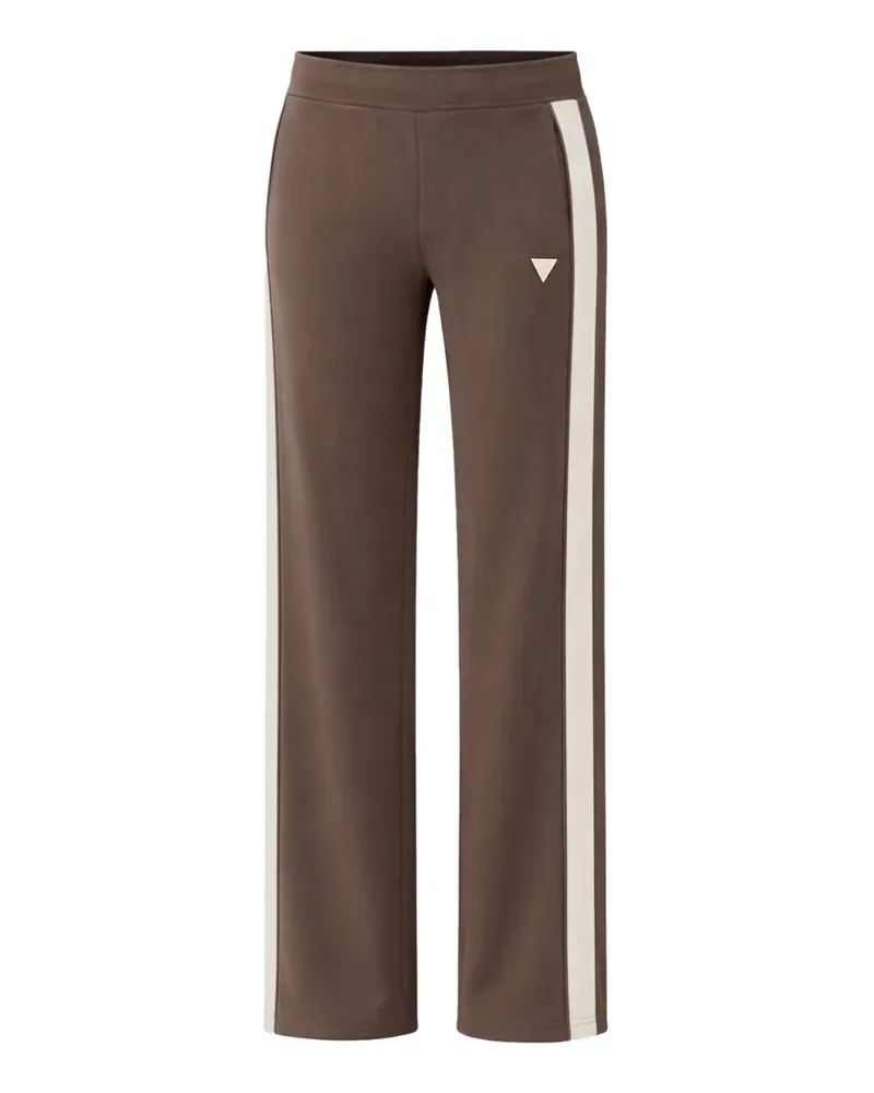 Guess Jogginghose mit Streifen - Braun Braun