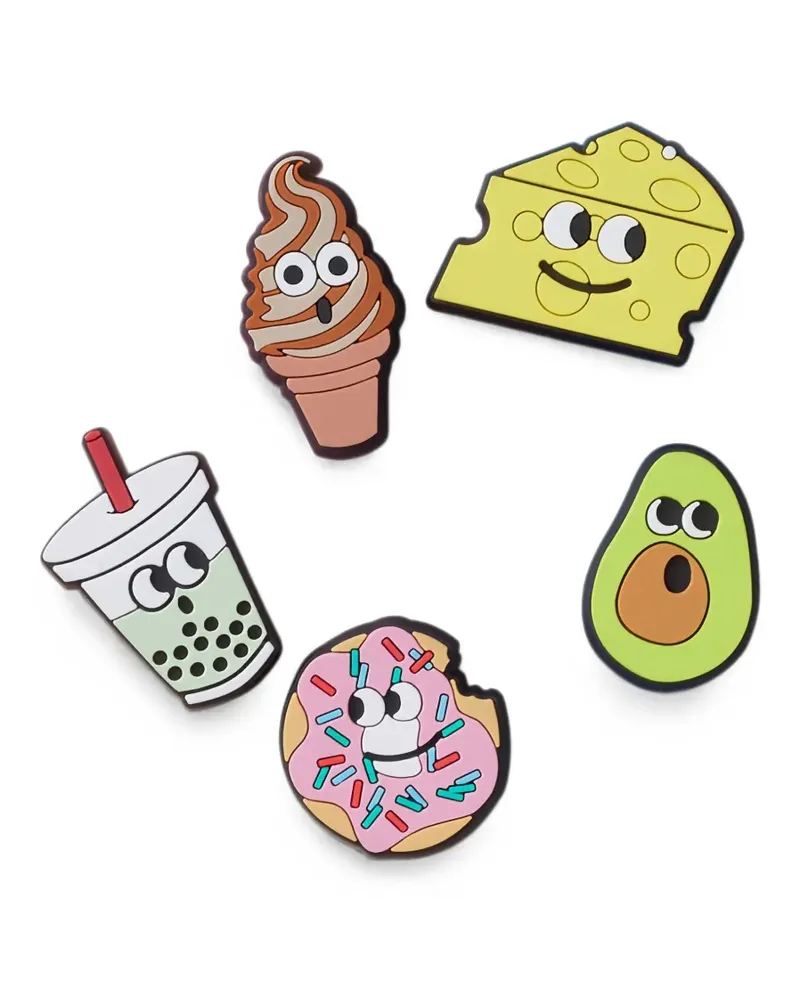 Crocs Lights Up Food Friends Jibbitz™ shoe accessories (set of five) - Gelb Gelb