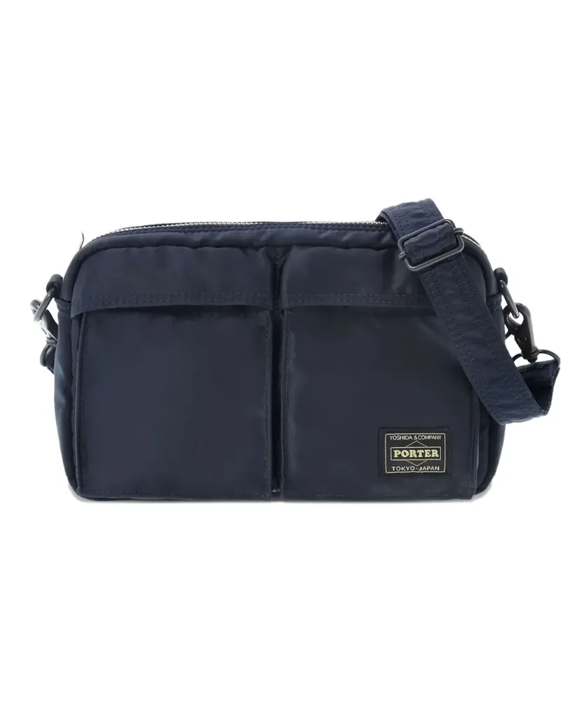 PORTER-YOSHIDA & CO Tasche mit Doppelfach - Blau Blau