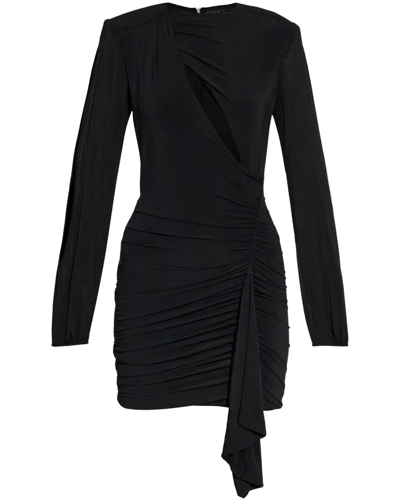 Isabel Marant Minikleid mit Cut-Outs - Schwarz Schwarz
