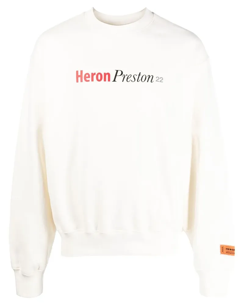 Heron Preston Sweatshirt mit grafischem Print - Weiß Weiß
