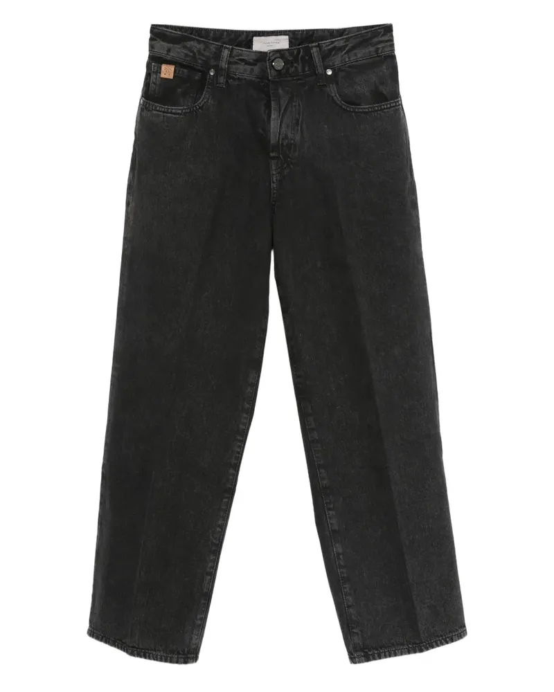Jacob Cohën Jeans mit Bügelfalten - Schwarz Schwarz
