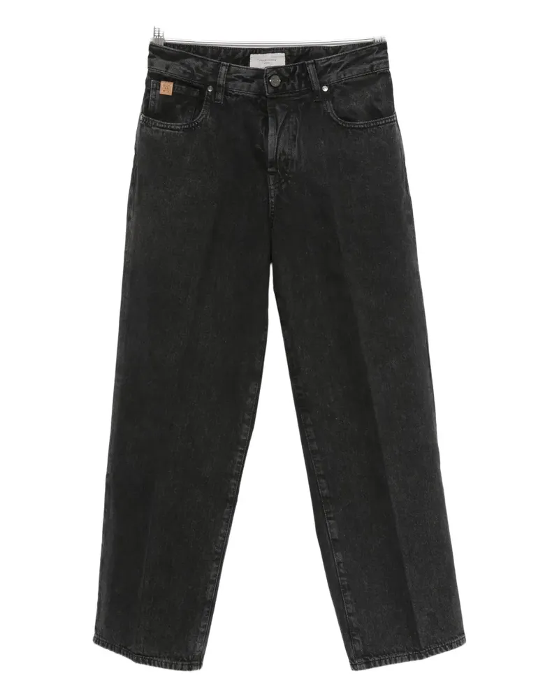 Jacob Cohën Jeans mit Bügelfalten - Schwarz Schwarz