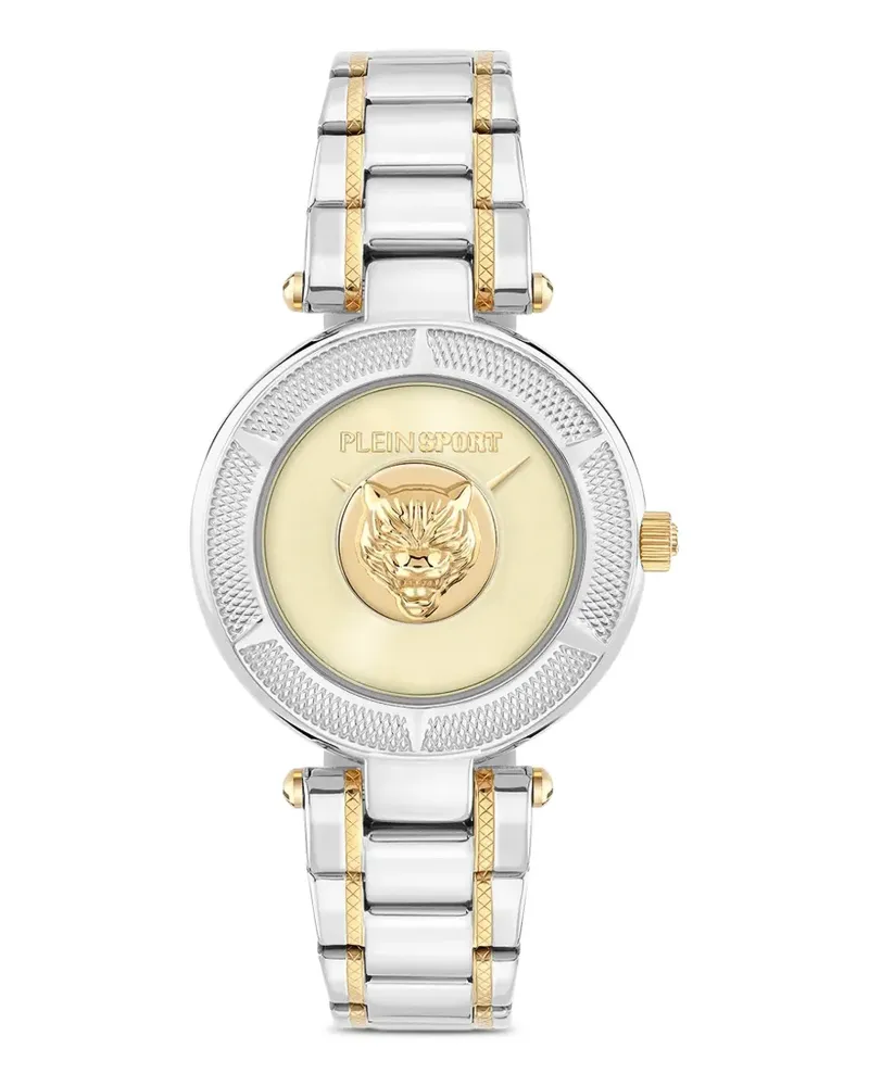 Philipp Plein Tiger silver watch - Gold Gold