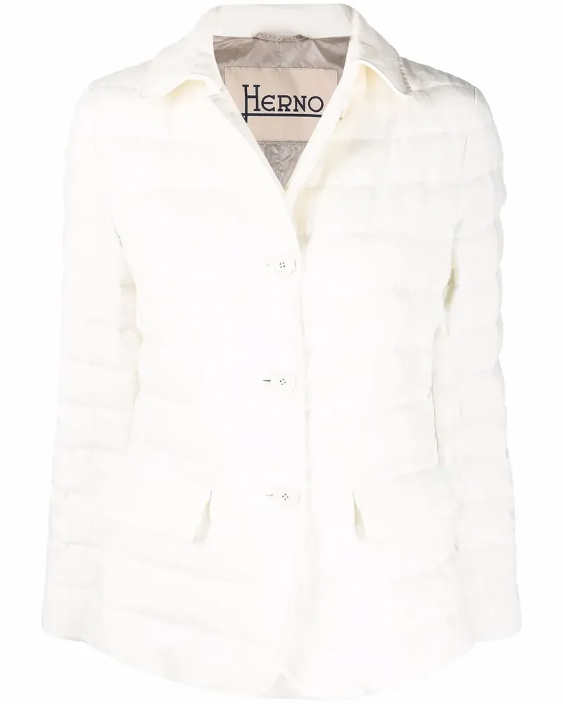 Herno Gesteppte Daunenjacke - Weiß Weiß