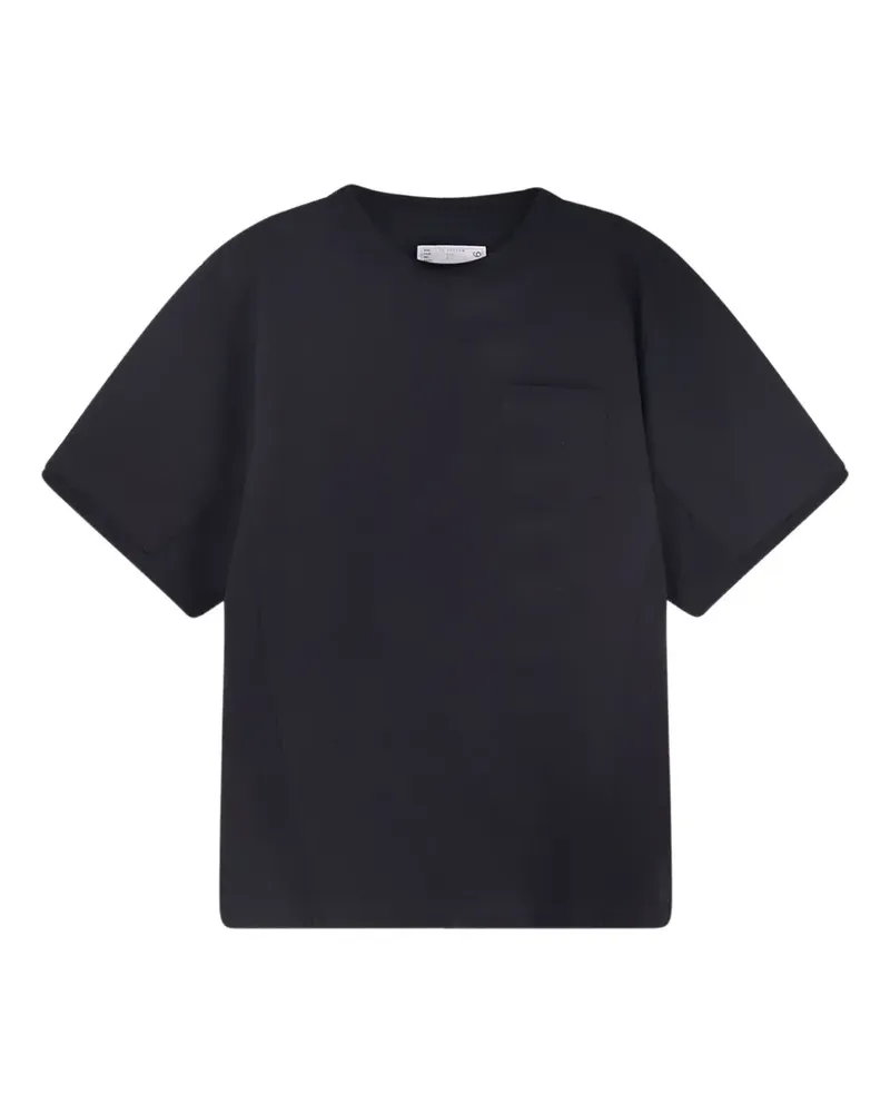 Sacai T-Shirt im Oversized-Look - Blau Blau