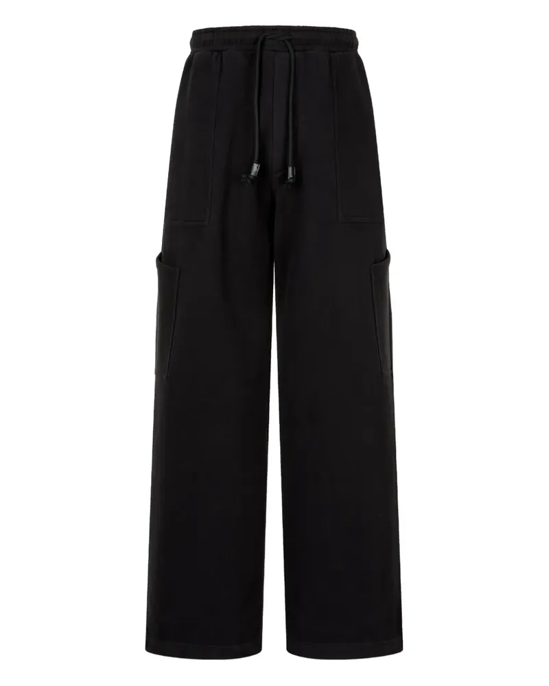 STUDIO TOMBOY Jogginghose mit Kordelzug - Schwarz Schwarz
