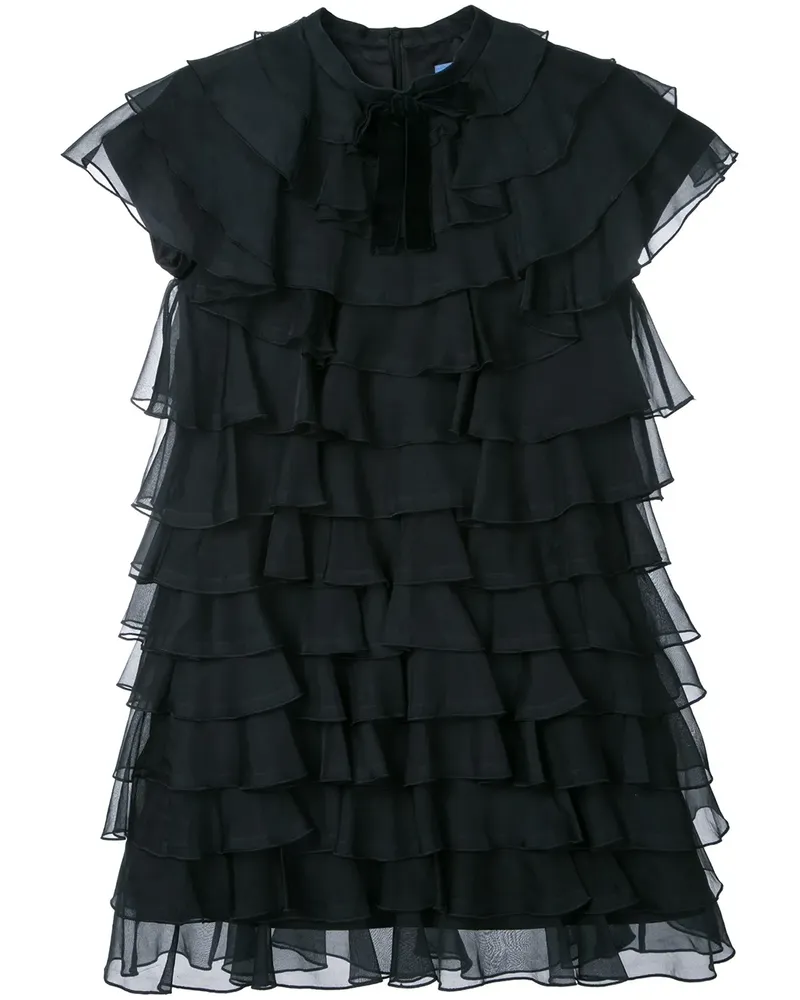 macgraw Bon Bon' Seidenkleid - Schwarz Schwarz