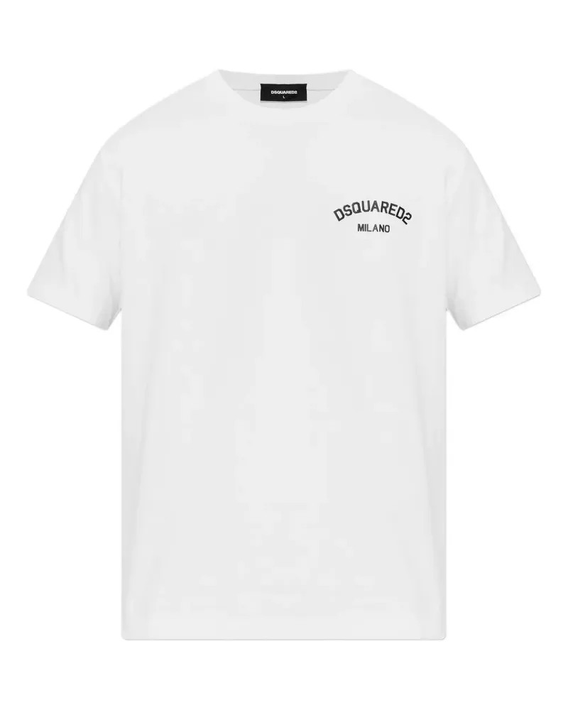 Dsquared2 Klassisches T-Shirt - Weiß Weiß